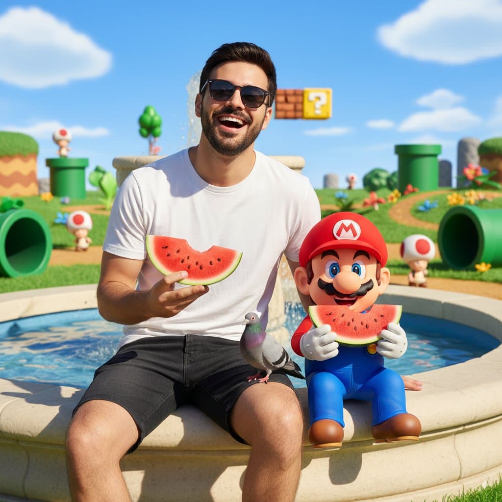 Chilling With Mario
